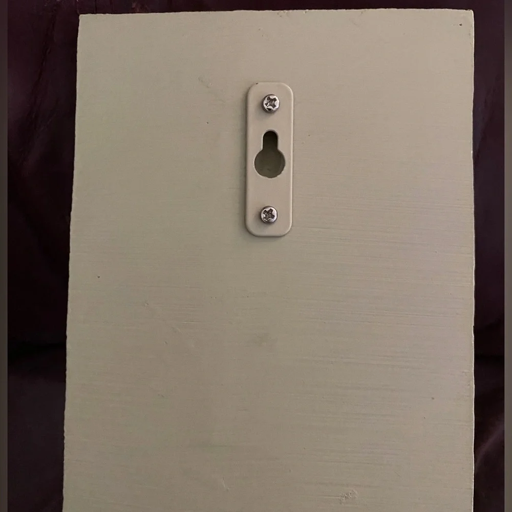 NWOT - Stoneware Let it Snow Free Standing or Hanging Candle Holder